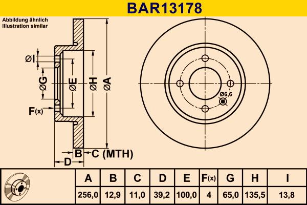 Barum BAR13178 - Brake Disc car-mod.net