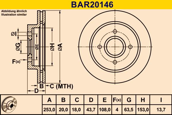 Barum BAR20146 - Brake Disc car-mod.net
