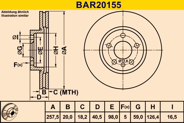 Barum BAR20155 - Brake Disc car-mod.net