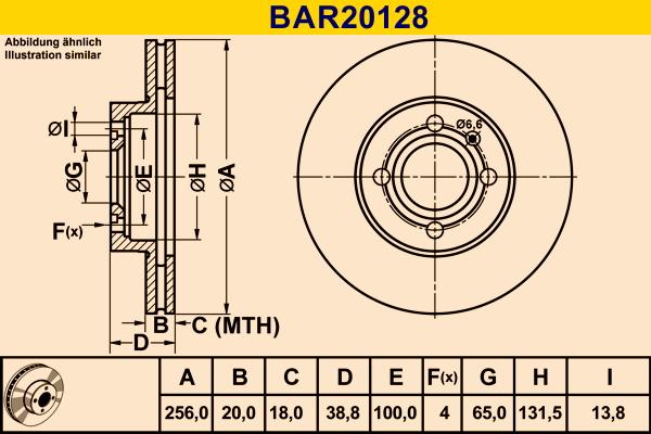 Barum BAR20128 - Brake Disc car-mod.net
