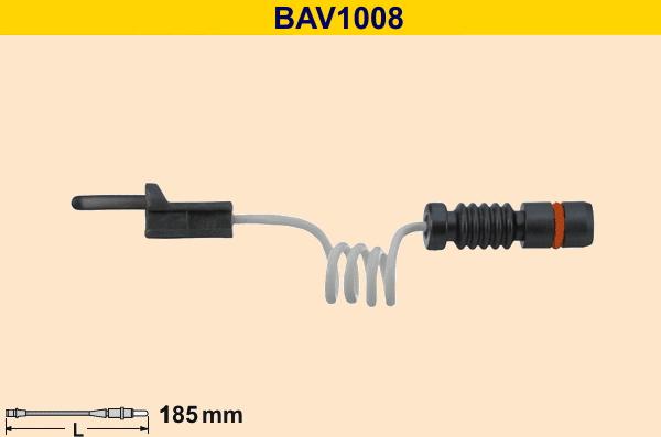 Barum BAV1008 - Warning Contact, brake pad wear car-mod.net