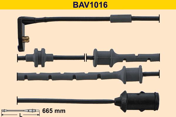Barum BAV1016 - Warning Contact, brake pad wear car-mod.net