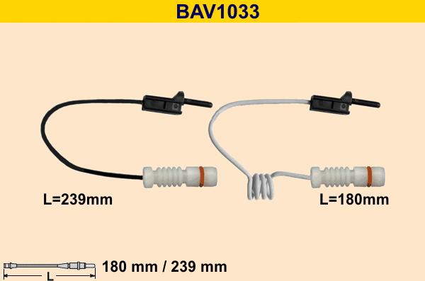 Barum BAV1033 - Warning Contact, brake pad wear car-mod.net