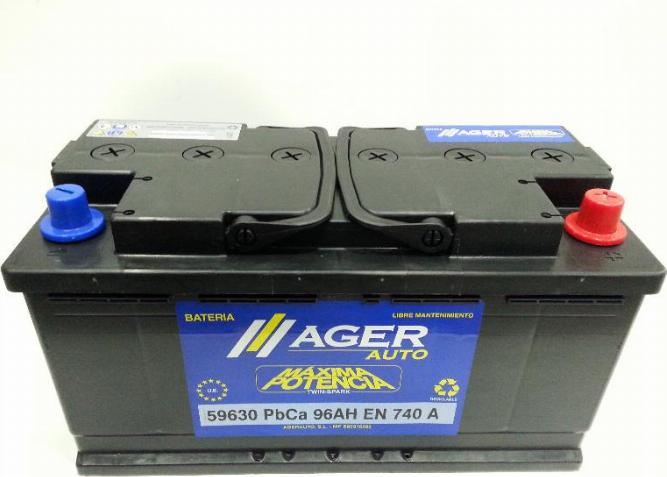 BATERIAS AGER 59630 - Starter Battery car-mod.net