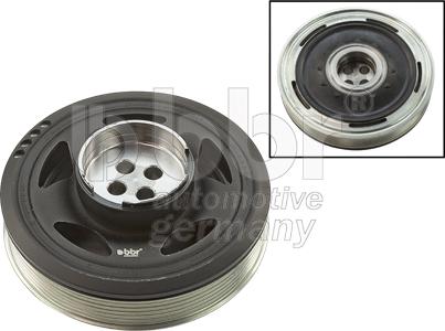 BBR Automotive 001-10-29712 - Belt Pulley, crankshaft car-mod.net