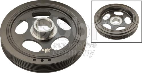 BBR Automotive 001-10-24455 - Belt Pulley, crankshaft car-mod.net