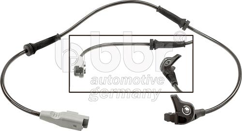 BBR Automotive 001-10-25233 - ABS sensor, wheel speed car-mod.net