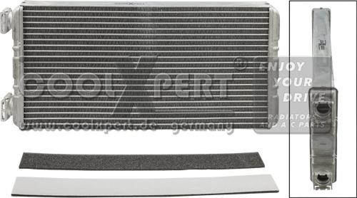BBR Automotive 001-10-26506 - Heat Exchanger, interior heating car-mod.net