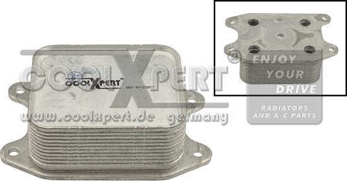 BBR Automotive 001-10-23817 - Oil Cooler, engine oil car-mod.net
