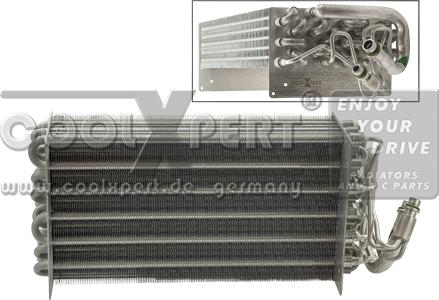 BBR Automotive 003-60-01784 - Evaporator, air conditioning car-mod.net