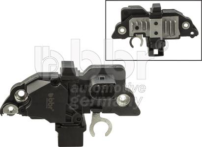 BBR Automotive 002-40-14482 - Voltage regulator, alternator car-mod.net