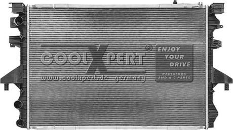 BBR Automotive 002-60-16279 - Radiator, engine cooling car-mod.net