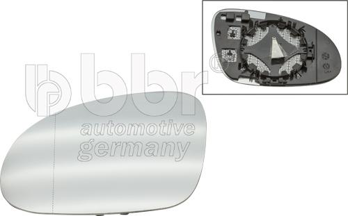 BBR Automotive 002-80-15279 - Mirror Glass, outside mirror car-mod.net