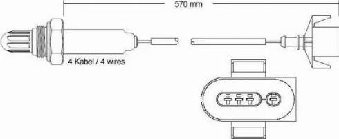 BBT OXY415.057 - Oxygen, Lambda Sensor car-mod.net