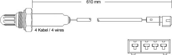 BBT OXY432.061 - Oxygen, Lambda Sensor car-mod.net