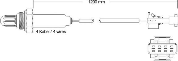 BBT OXY420.120 - Oxygen, Lambda Sensor car-mod.net