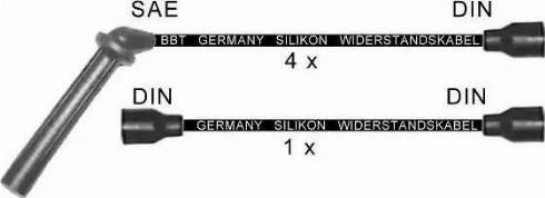 BBT ZK682 - Ignition Cable Kit car-mod.net