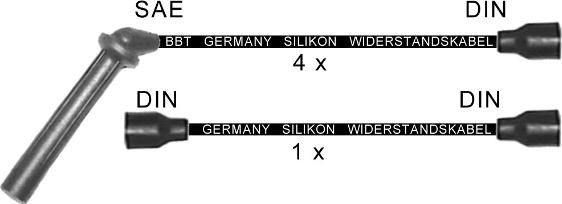BBT ZK0682 - Ignition Cable Kit car-mod.net