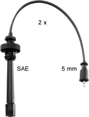 BBT ZK17104 - Ignition Cable Kit car-mod.net
