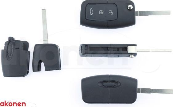 B CAR 004FD004 - Hand-held Transmitter Housing, central locking car-mod.net