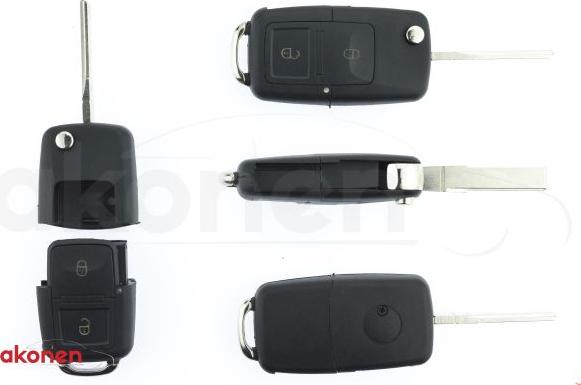 B CAR 007VW002 - Car Key car-mod.net
