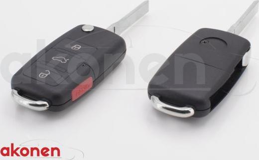 B CAR 007VW044 - Car Key car-mod.net