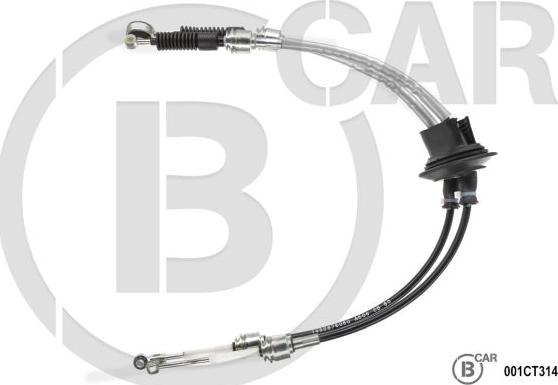 B CAR 001CT314 - Cable, tip, manual transmission car-mod.net
