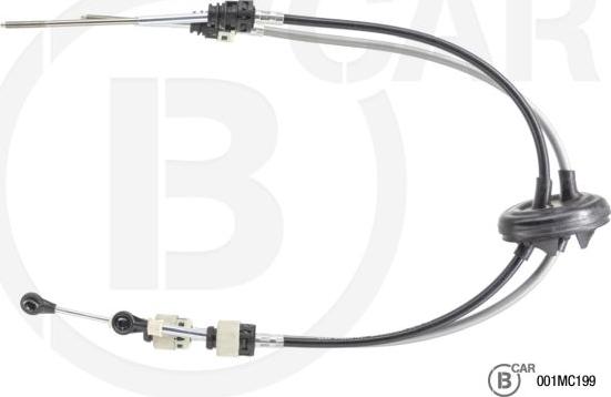 B CAR 001MC199 - Cable, tip, manual transmission car-mod.net