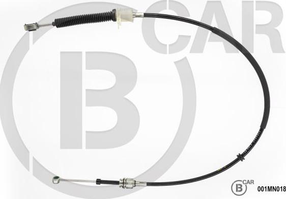 B CAR 001MN018 - Cable, tip, manual transmission car-mod.net