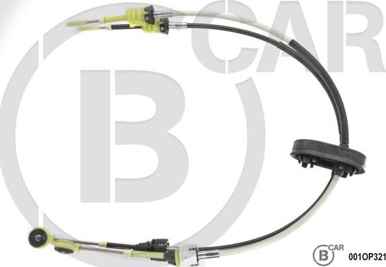 B CAR 001OP321 - Cable, tip, manual transmission car-mod.net