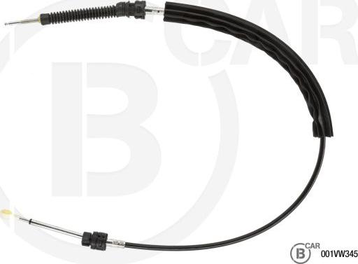 B CAR 001VW345 - Cable, tip, manual transmission car-mod.net