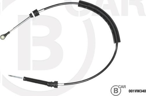 B CAR 001VW340 - Cable, tip, manual transmission car-mod.net