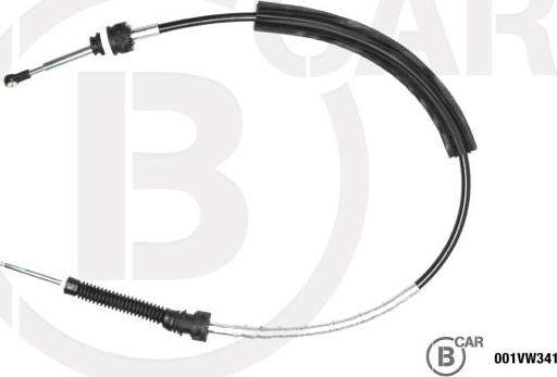 B CAR 001VW341 - Cable, tip, manual transmission car-mod.net