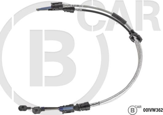 B CAR 001VW362 - Cable, tip, manual transmission car-mod.net