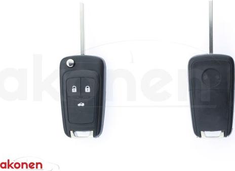 B CAR 007CH006 - Car Key car-mod.net