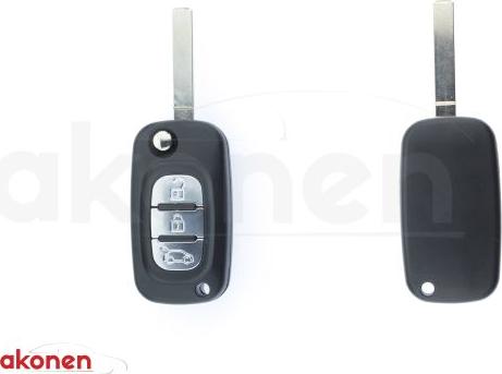B CAR 007RN007 - Car Key car-mod.net