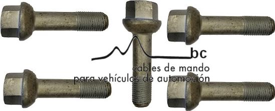 Beca Cables 92077 - Wheel Bolt car-mod.net