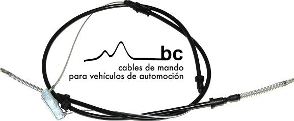 Beca Cables 404001 - Cable, parking brake car-mod.net