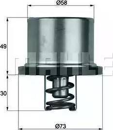 BEHR THD 1 86 - Coolant thermostat / housing car-mod.net