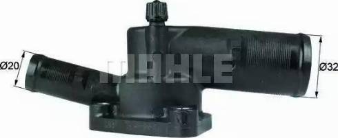 BEHR TI 41 89 - Coolant thermostat / housing car-mod.net