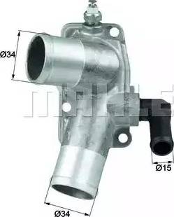 BEHR TI 42 92D - Coolant thermostat / housing car-mod.net