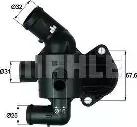 BEHR TI 15 87 - Coolant thermostat / housing car-mod.net