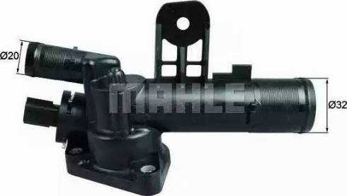BEHR TI 247 83 - Coolant thermostat / housing car-mod.net
