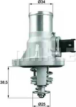 BEHR TM 41 105 - Coolant thermostat / housing car-mod.net