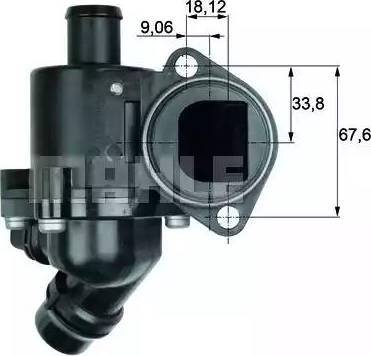 BEHR TM 3 100 - Coolant thermostat / housing car-mod.net
