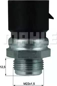 BEHR TSW 36D - Temperature Switch, radiator / air conditioner fan car-mod.net
