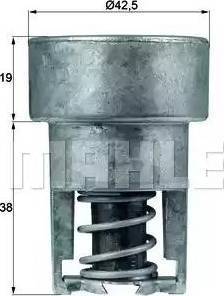 BEHR TX 98 89 - Coolant thermostat / housing car-mod.net