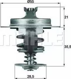 BEHR TX 67 83D - Coolant thermostat / housing car-mod.net