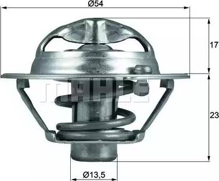 BEHR TX 118 82D - Coolant thermostat / housing car-mod.net