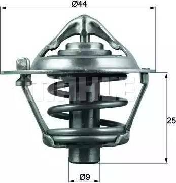 BEHR TX 113 88D - Coolant thermostat / housing car-mod.net